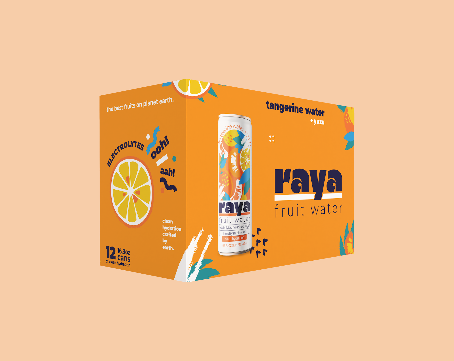 Raya tangerine water + yuzu pack