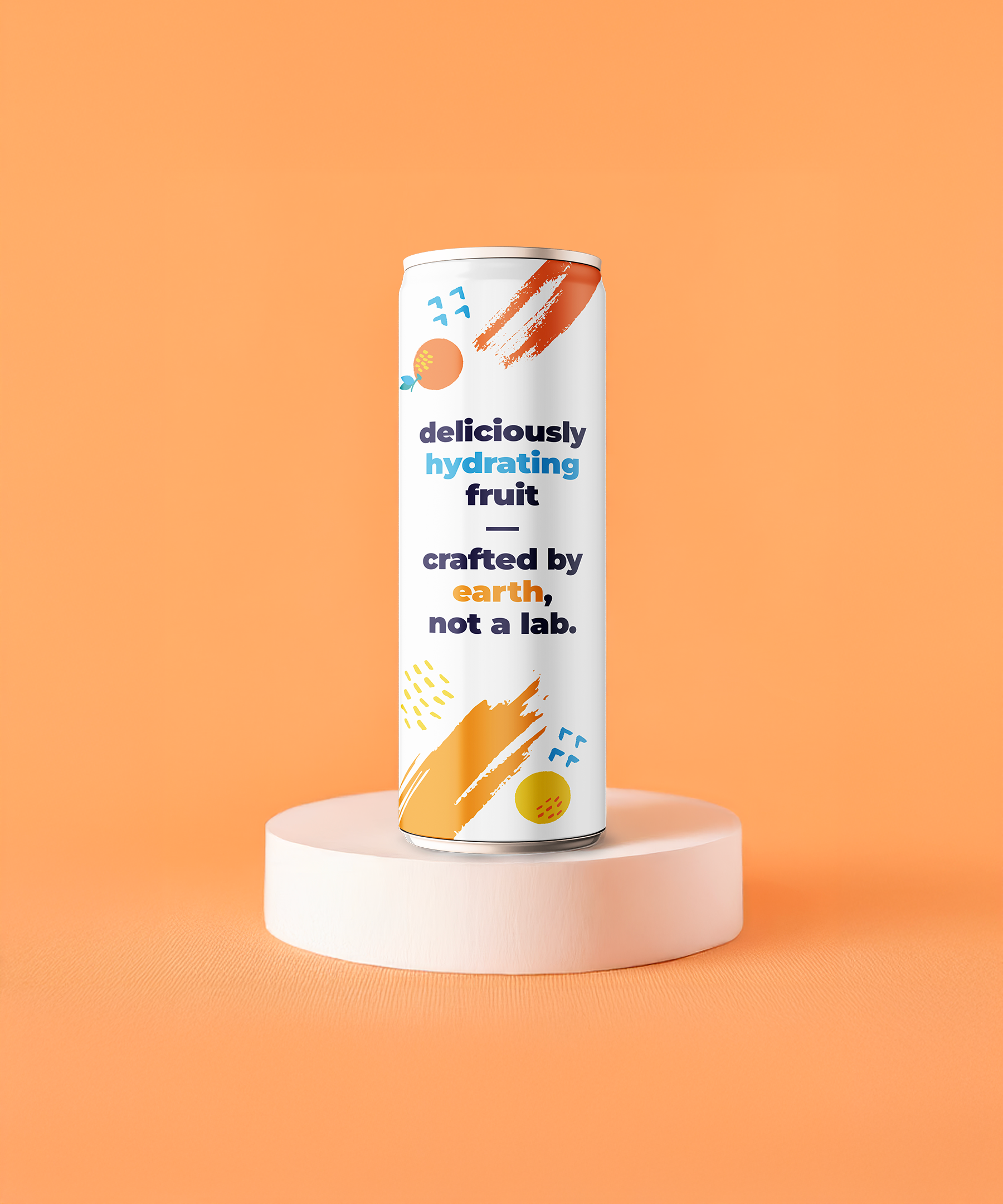 Raya tangerine water + yuzu can